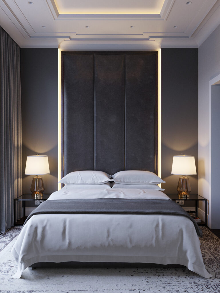 Schlafraumplanung Innenarchitektur